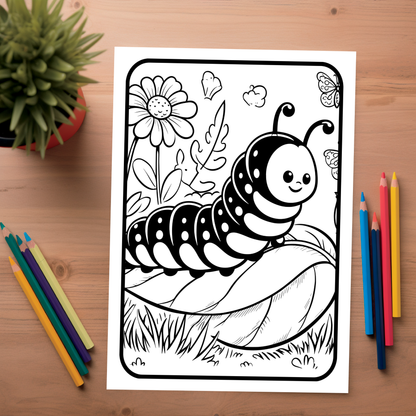 The Hidden World of Bugs: Printable Educational Activity Book