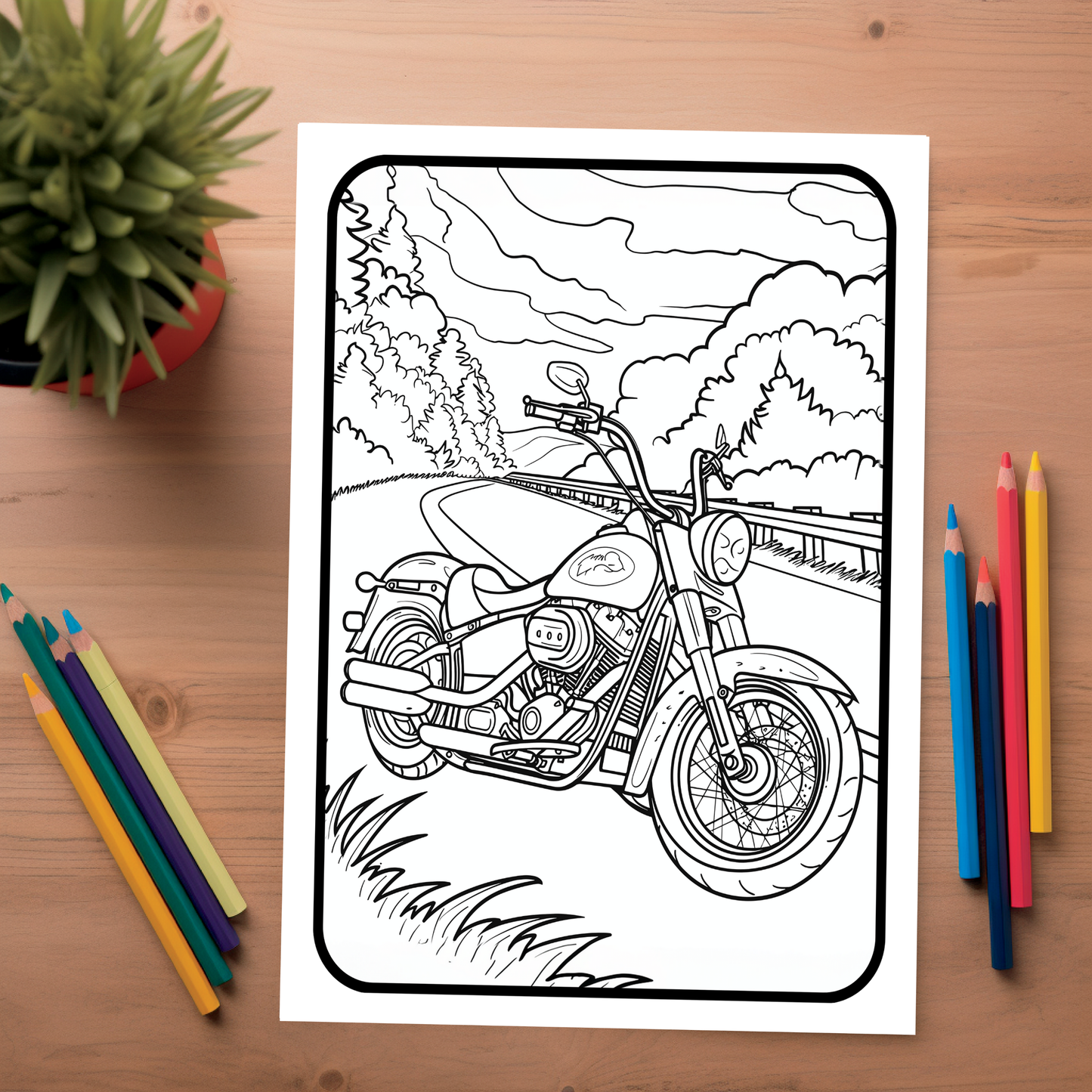 Vehicles on the Go: Printable Educational Activity Book