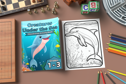 Creatures Under the Sea: Educational Activity Book