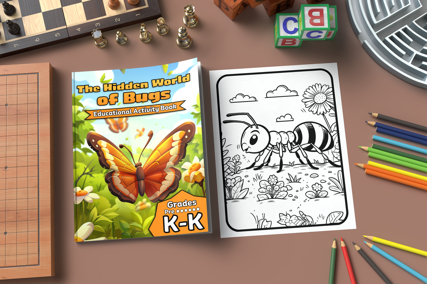 The Hidden World of Bugs: Educational Activity Book