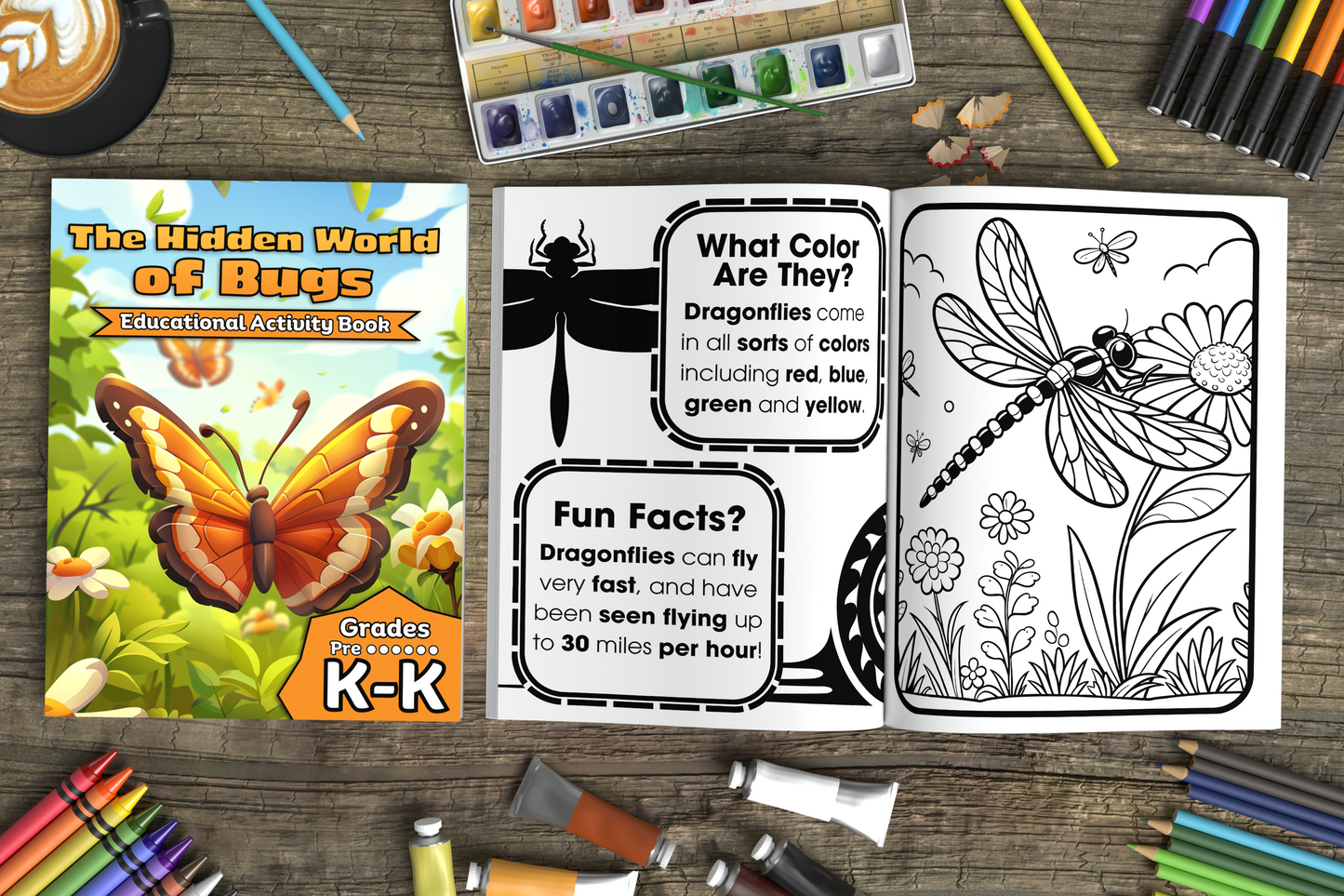 The Hidden World of Bugs: Educational Activity Book