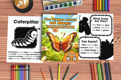 The Hidden World of Bugs: Educational Activity Book