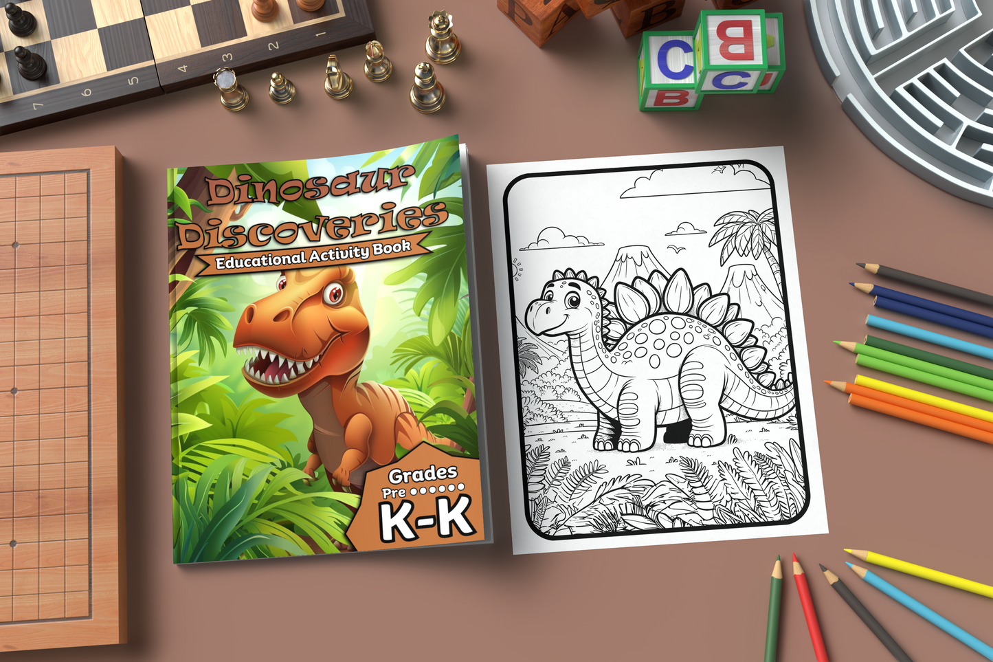 Dinosaur Discoveries: Educational Activity Book