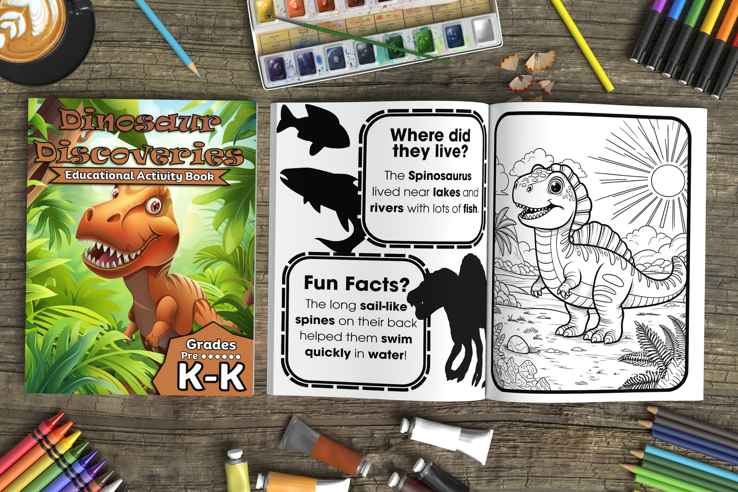 Dinosaur Discoveries: Educational Activity Book