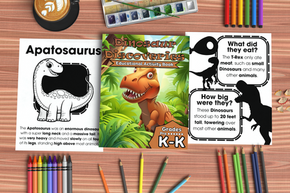 Dinosaur Discoveries: Educational Activity Book