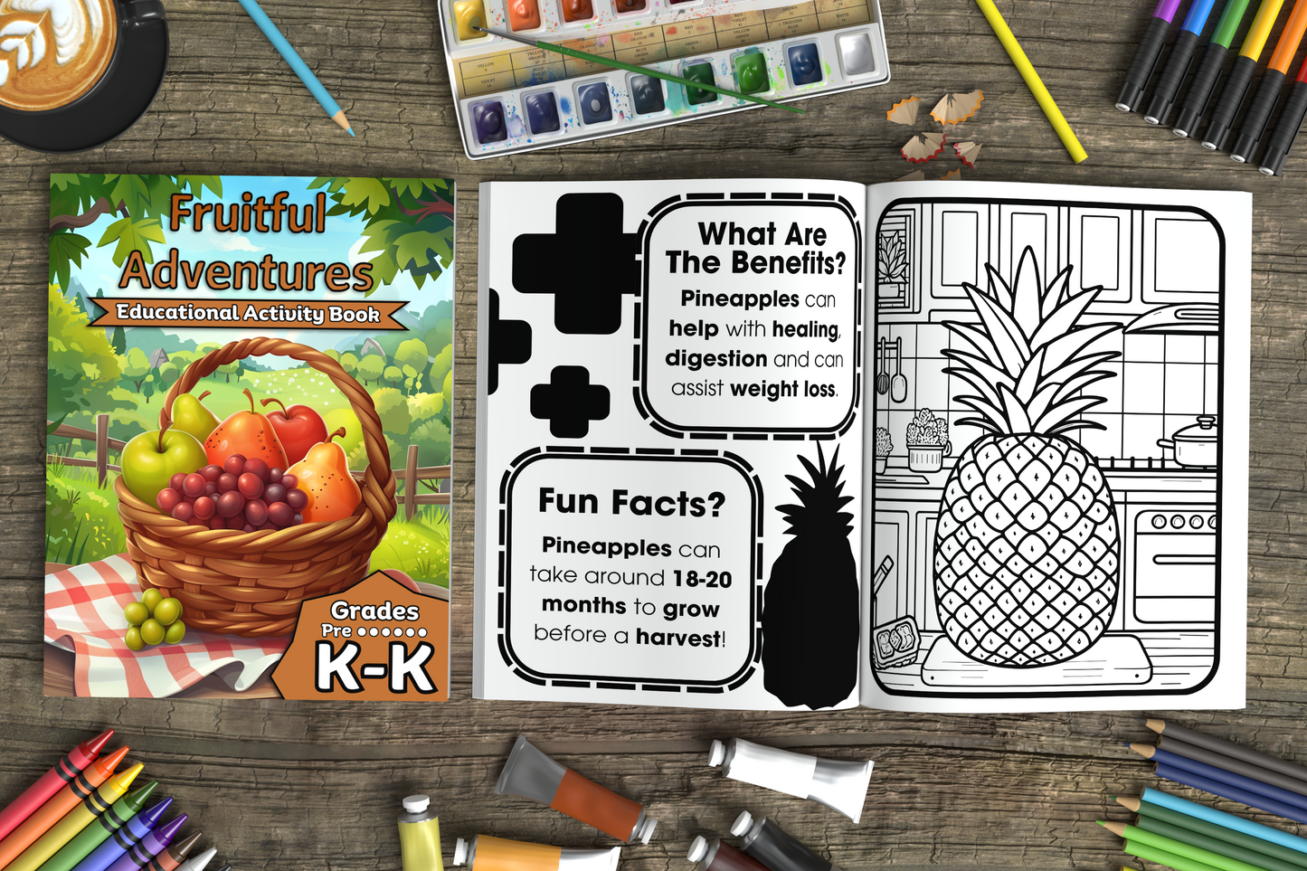 Fruitful Adventures: Educational Activity Book