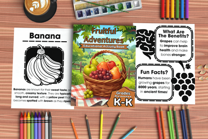 Fruitful Adventures: Educational Activity Book